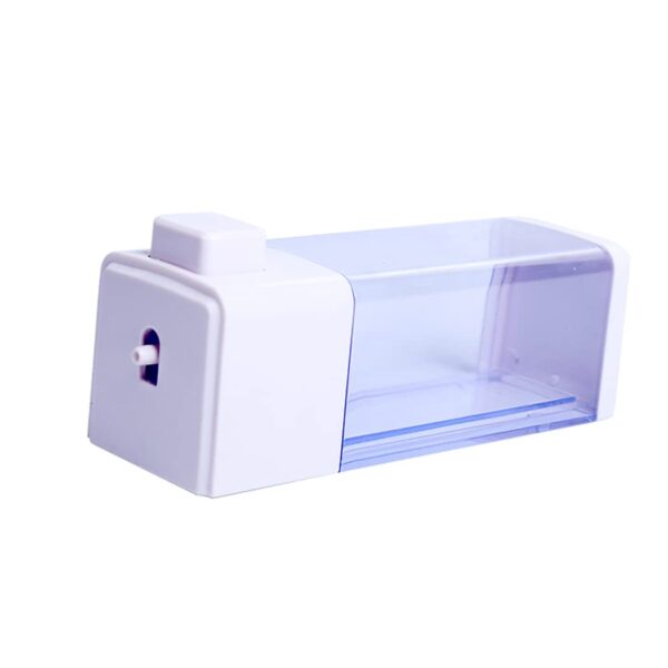 White Transparent Soap Dispenser