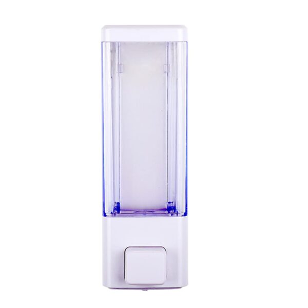 White Transparent Soap Dispenser